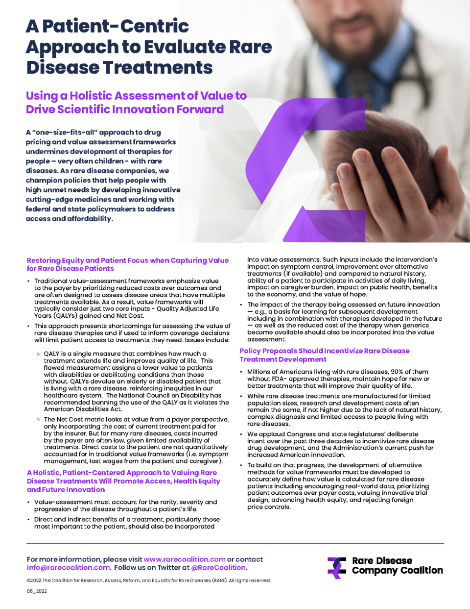 A Patient-Centric Approach to Evaluate Rare Disease Treatments - Rare ...